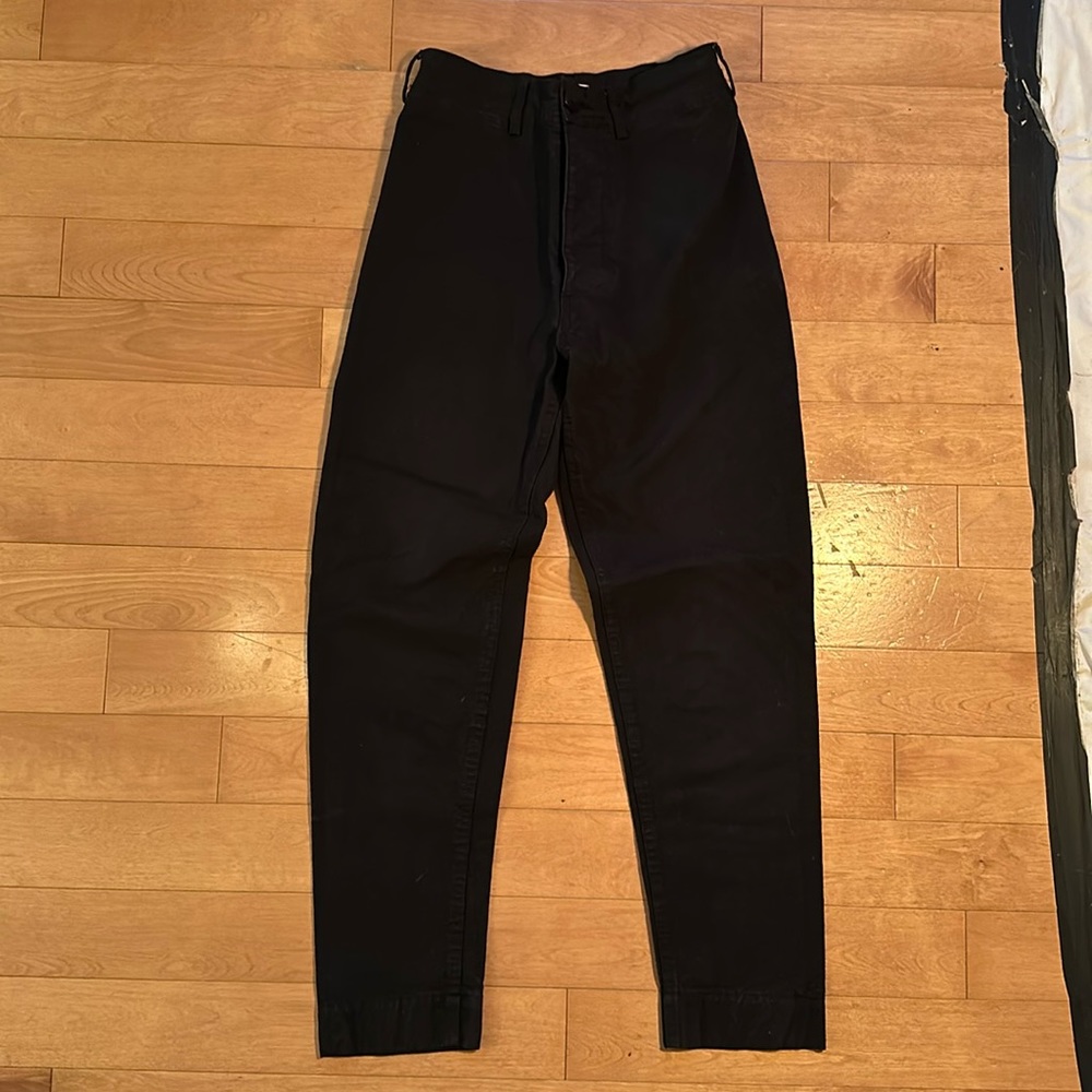 Jesse Kamm Ranger Canvas Black Pants Size 4